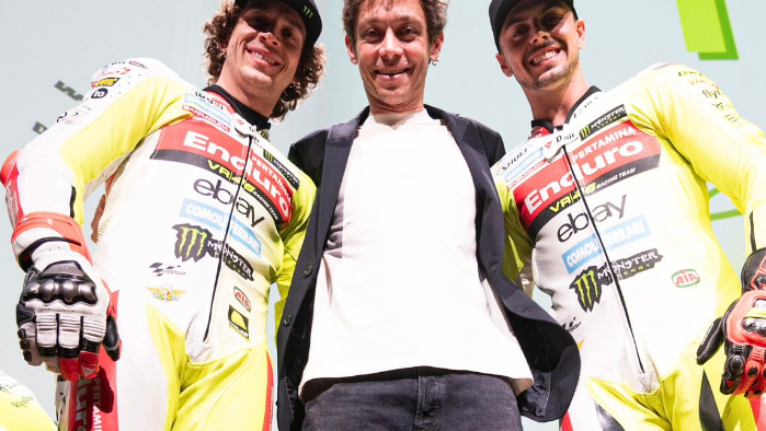 Rossi and the VR46 duo